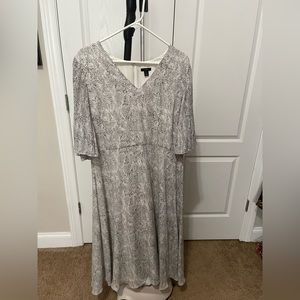 Python. Dress. Keyhole cut out on back.